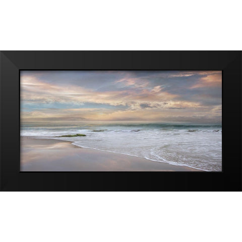 Soft Twilight Black Modern Wood Framed Art Print by Calascibetta, Mike