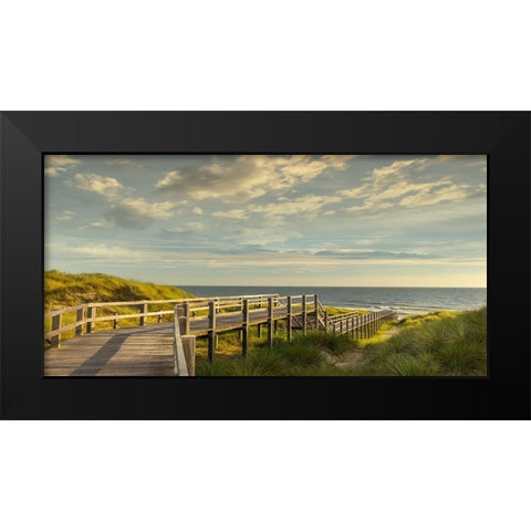 My Kind of Day Black Modern Wood Framed Art Print by Calascibetta, Mike