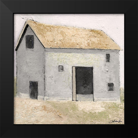On the Farm I Black Modern Wood Framed Art Print by Combs, Joyce