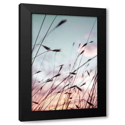 Falls Park Sunset Black Modern Wood Framed Art Print by Berhherm, Brent
