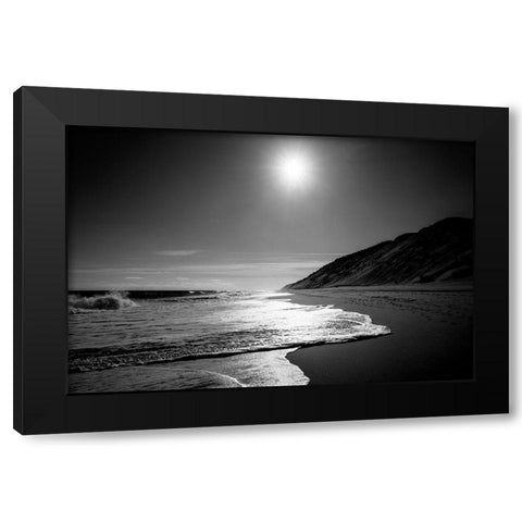 Against the Dune Black Modern Wood Framed Art Print by Foulke, Doug