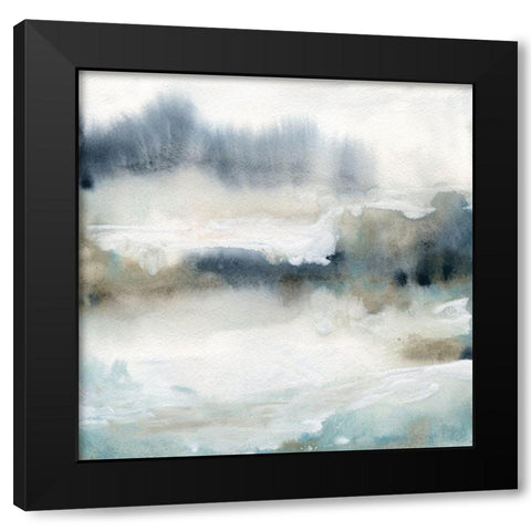 Tide and Time I Black Modern Wood Framed Art Print by Robinson, Carol