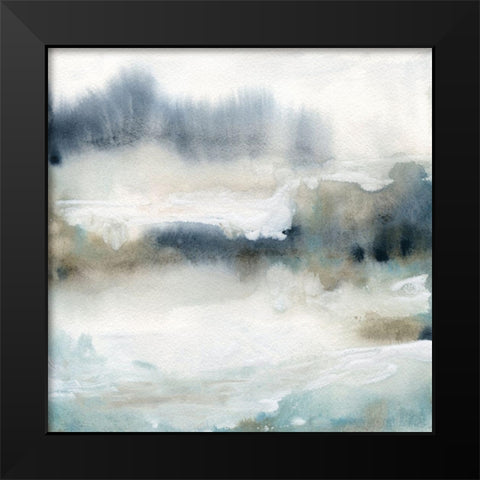 Tide and Time I Black Modern Wood Framed Art Print by Robinson, Carol