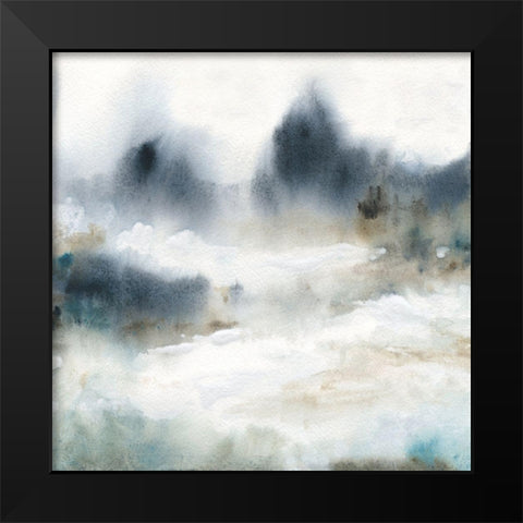 Tide and Time II Black Modern Wood Framed Art Print by Robinson, Carol