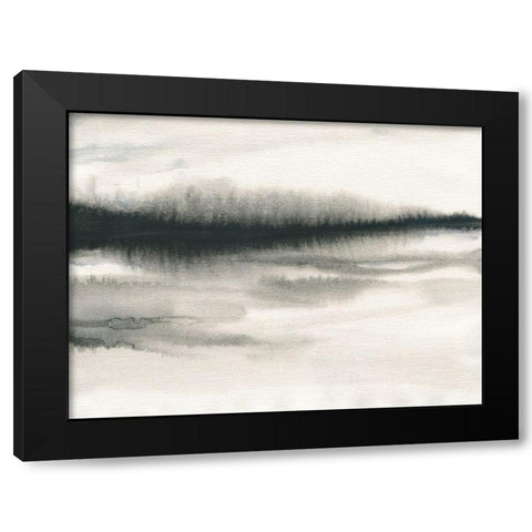 Marshland Mist Black Modern Wood Framed Art Print by Robinson, Carol