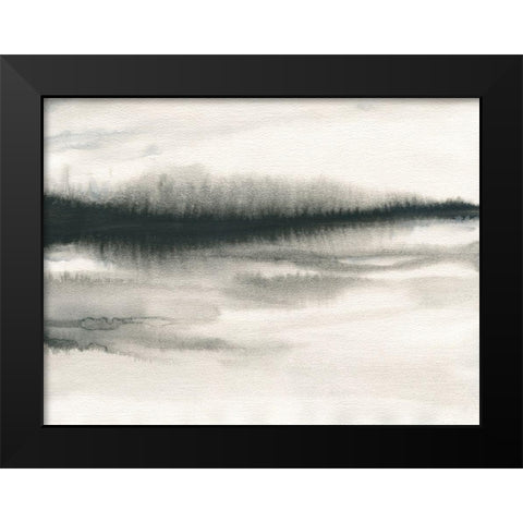 Marshland Mist Black Modern Wood Framed Art Print by Robinson, Carol