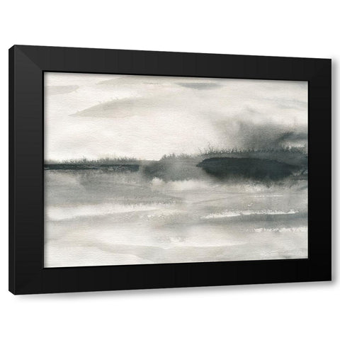 Marshland Mist Black Modern Wood Framed Art Print by Robinson, Carol