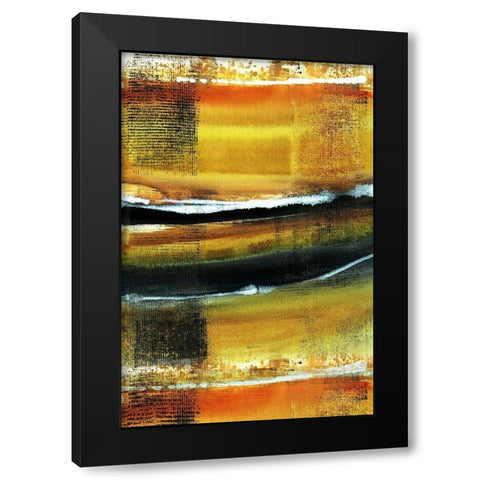 Desert Night II Black Modern Wood Framed Art Print by Jill, Susan