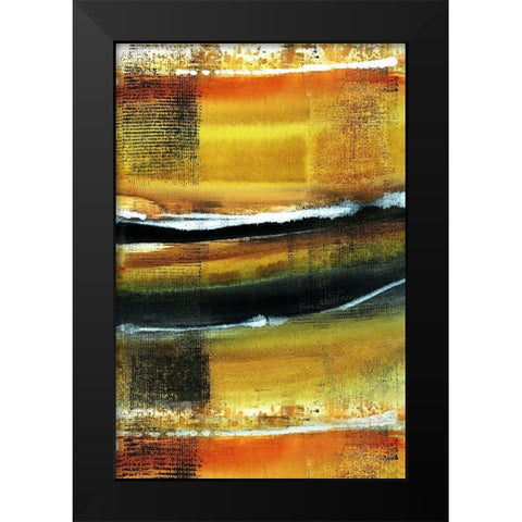 Desert Night II Black Modern Wood Framed Art Print by Jill, Susan