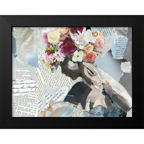 Contemplation II Black Modern Wood Framed Art Print by Robinson, Carol