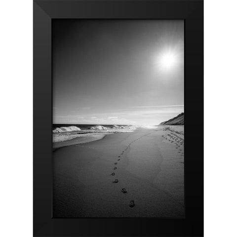 Heading East Black Modern Wood Framed Art Print by Foulke, Doug