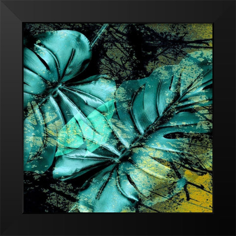 South Beach II Black Modern Wood Framed Art Print by Jill, Susan