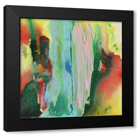 Long Lake II Black Modern Wood Framed Art Print by Jill, Susan