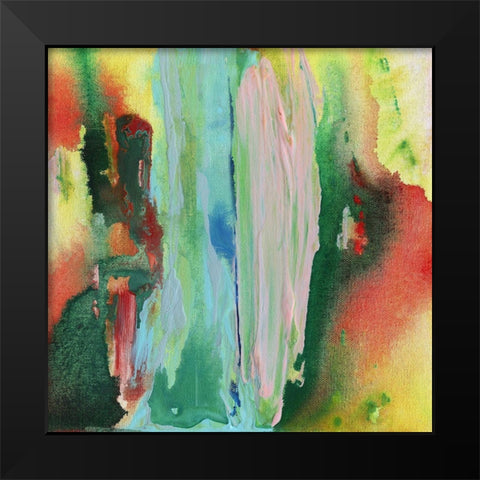 Long Lake II Black Modern Wood Framed Art Print by Jill, Susan