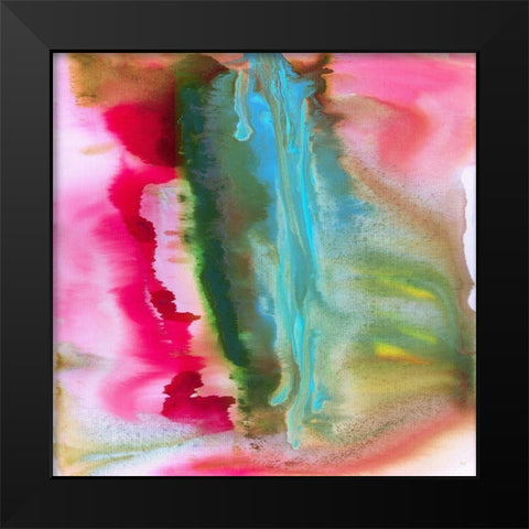 Spring Wood I Black Modern Wood Framed Art Print by Jill, Susan