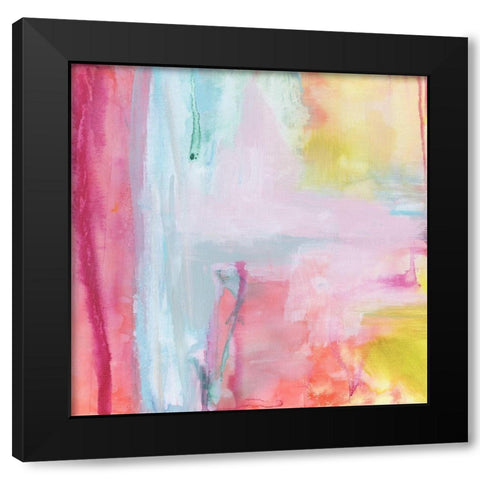 Rainbows Edge I Black Modern Wood Framed Art Print with Double Matting by Jill, Susan
