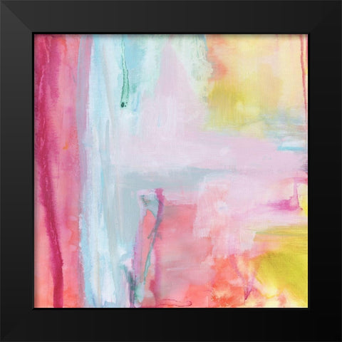 Rainbows Edge I Black Modern Wood Framed Art Print by Jill, Susan