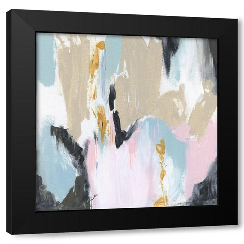 Summer Sultry II Black Modern Wood Framed Art Print with Double Matting by Jill, Susan