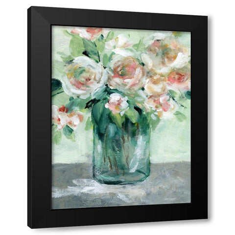 Gathering of Summer Black Modern Wood Framed Art Print by Robinson, Carol