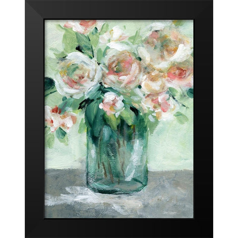 Gathering of Summer Black Modern Wood Framed Art Print by Robinson, Carol