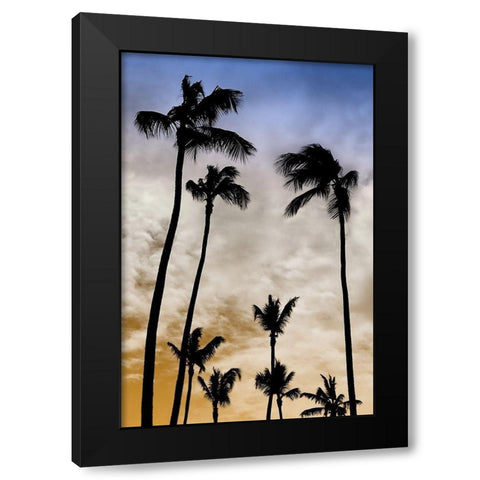 Evenings Edge I Black Modern Wood Framed Art Print by Carpentieri, Natalie