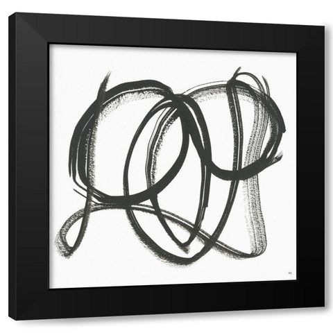 Along the Path III Black Modern Wood Framed Art Print by Jill, Susan