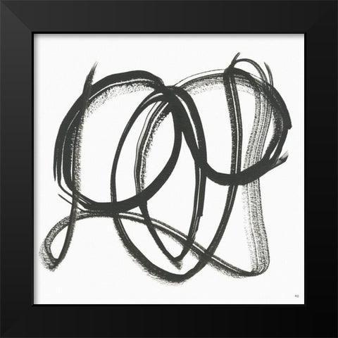Along the Path III Black Modern Wood Framed Art Print by Jill, Susan