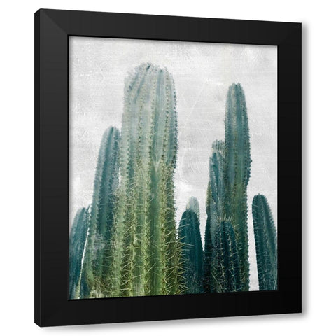 Aruba Cacti I Black Modern Wood Framed Art Print by Carpentieri, Natalie