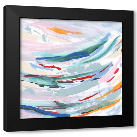Waterway II Black Modern Wood Framed Art Print by Jill, Susan