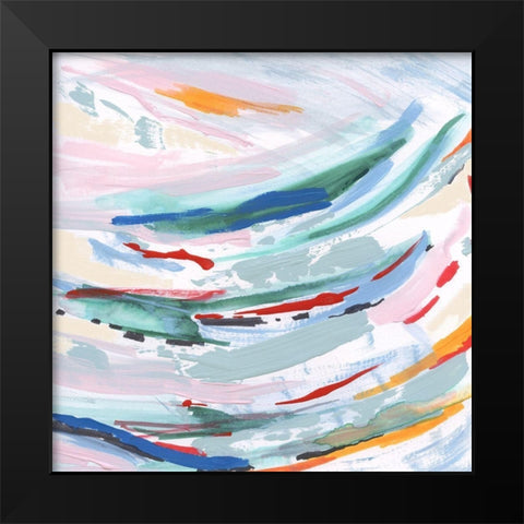 Waterway II Black Modern Wood Framed Art Print by Jill, Susan