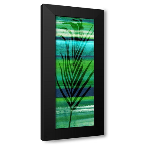 Seychelles Palm II Black Modern Wood Framed Art Print by Jill, Susan