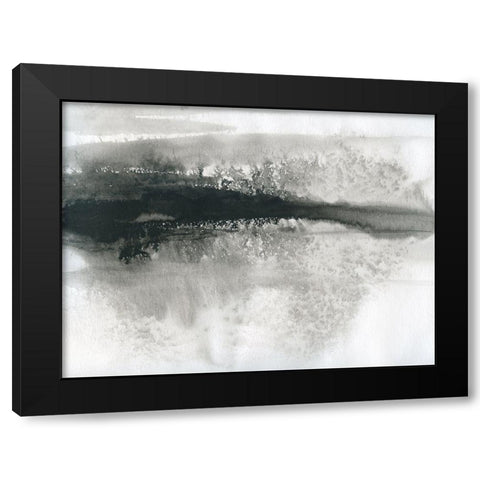 Lake Drama II Black Modern Wood Framed Art Print with Double Matting by Robinson, Carol