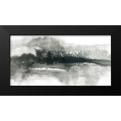 Dramatic Setting Black Modern Wood Framed Art Print by Robinson, Carol