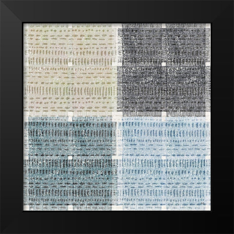 Rhythm and Time II Black Modern Wood Framed Art Print by Jill, Susan