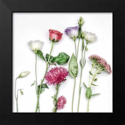 Fleur Moderne I Black Modern Wood Framed Art Print by Weisz, Irene
