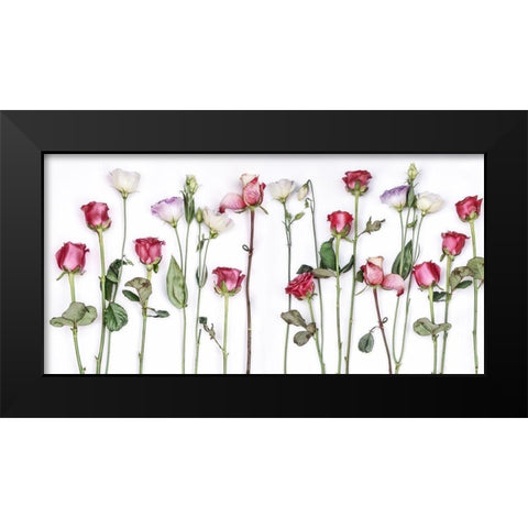 Rouge Moderne Panel Black Modern Wood Framed Art Print by Weisz, Irene