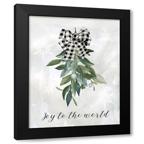 Spring of Love and Joy Black Modern Wood Framed Art Print with Double Matting by Robinson, Carol
