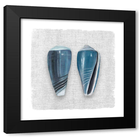 By the Sea Front III Black Modern Wood Framed Art Print by Robinson, Carol