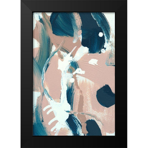 Summer Wind I Black Modern Wood Framed Art Print by Jill, Susan