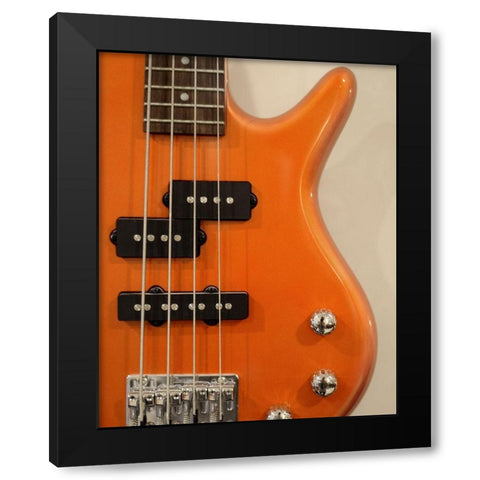 Bass Black Modern Wood Framed Art Print by Craven, Katrina
