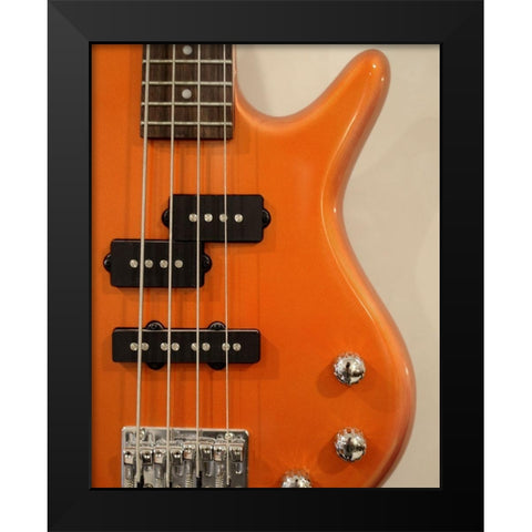 Bass Black Modern Wood Framed Art Print by Craven, Katrina