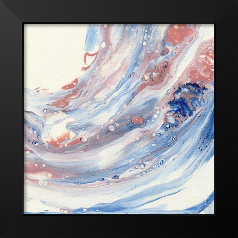 Sunset Surf I Black Modern Wood Framed Art Print by Craven, Katrina