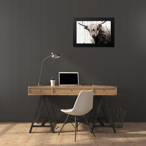 Highland Prize Black Modern Wood Framed Art Print by Sturdevant, Jay