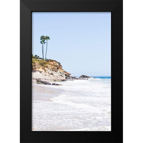 Faded Summer Black Modern Wood Framed Art Print by Carpentieri, Natalie