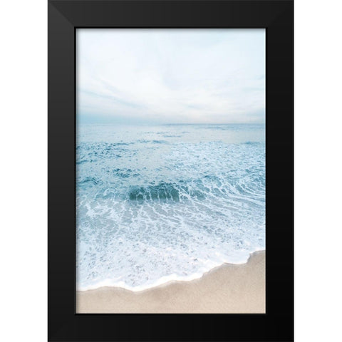 Tranquil Ocean I Black Modern Wood Framed Art Print by Carpentieri, Natalie