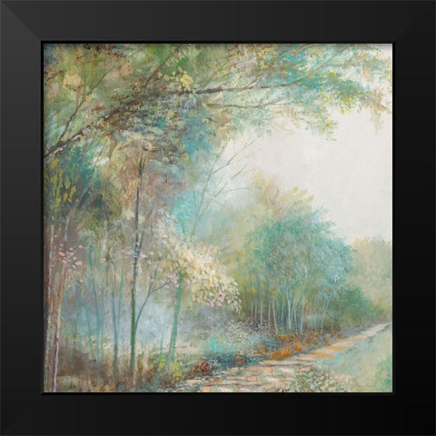 Forest Park Black Modern Wood Framed Art Print by Manning, Ruane