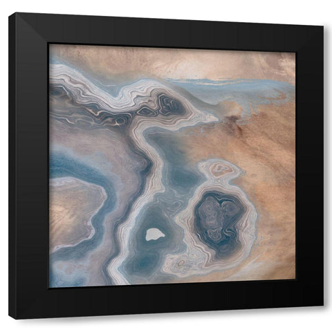 Land of Dreams I Black Modern Wood Framed Art Print with Double Matting by Weisz, Irene