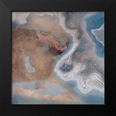 Land of Dreams II Black Modern Wood Framed Art Print by Weisz, Irene
