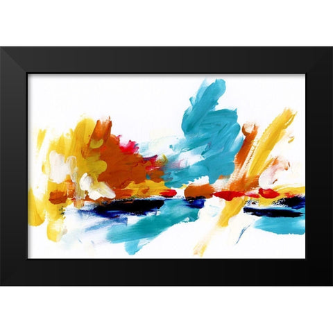 Captive Color II Black Modern Wood Framed Art Print by Craven, Katrina