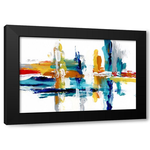 Captive Color III Black Modern Wood Framed Art Print with Double Matting by Craven, Katrina